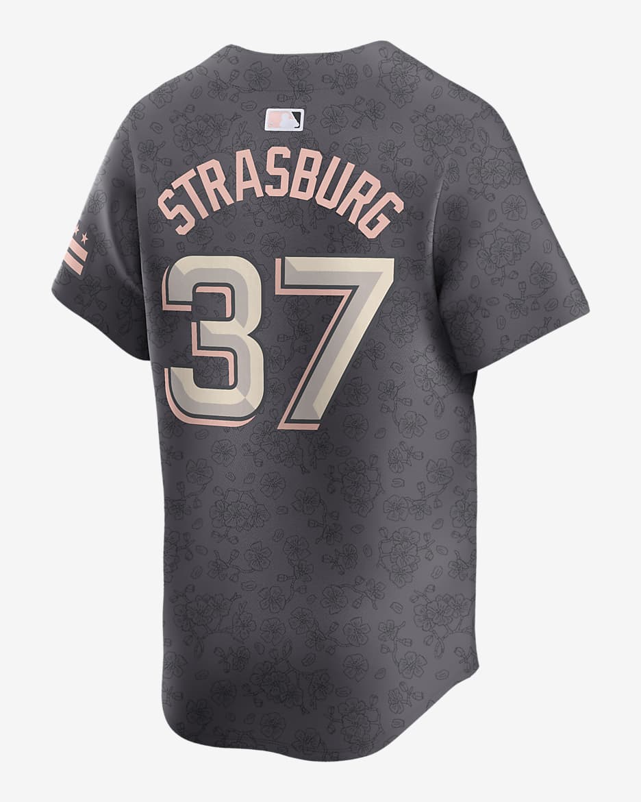 Jersey Nike Dri FIT ADV de la MLB Limited Stephen Strasburg Washington Nationals City Connect. Nike